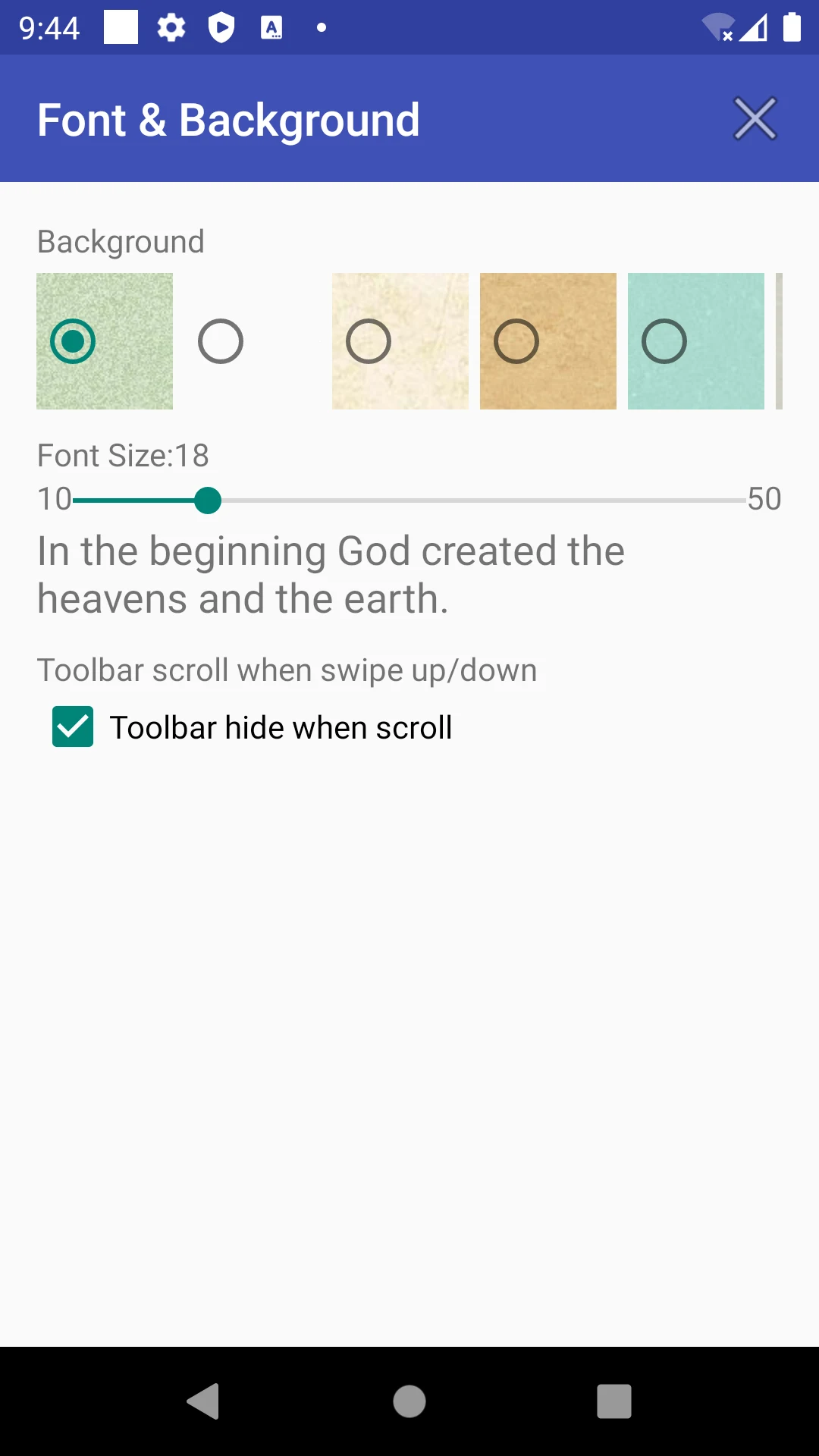 Yoruba English Audio Bible screenshot
